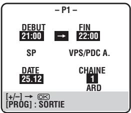 JVC HR-J758EH - ENTRER La position du CANAL (CHAINE) - 1