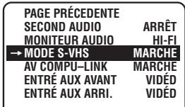 JVC HR-S3600U - Selectionner modes-vhs - 3