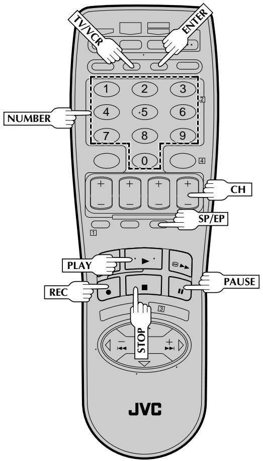 JVC HR-S3600U - Enregistrement simple - 1