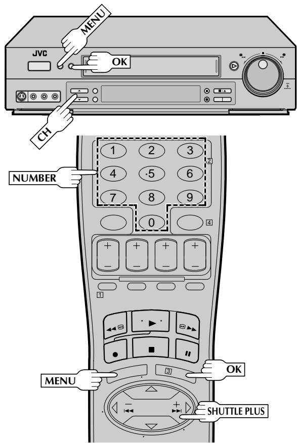 JVC HR-S3600U - METTRE, En MARCHE le magnetoscope - 1