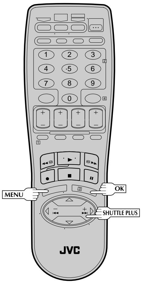 JVC HR-S3600U - Avoir accès à l'écran de réglage de l'horloge - 2