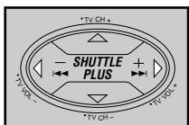 JVC HR-S3600U - Modes de la bague shuttle - 1