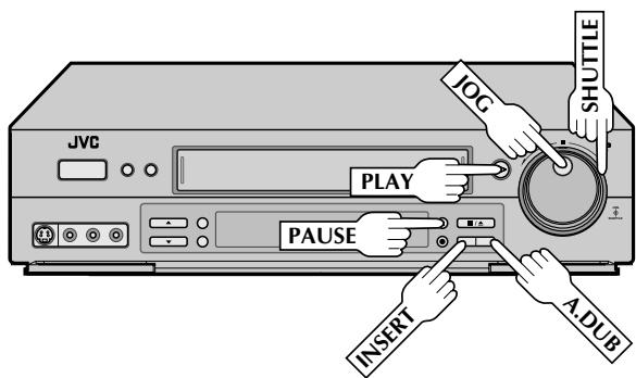 JVC HR-S3600U - Réinitialiser le compteur de BANDE - 1