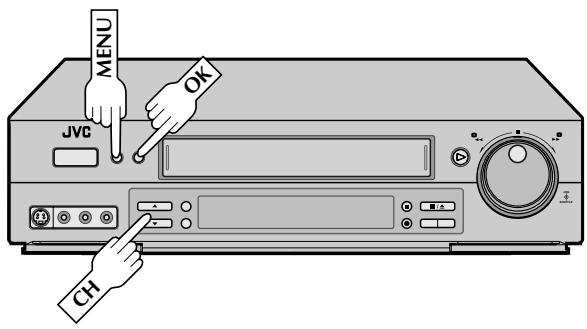 JVC HR-S3600U - METTRE, En MARCHE le magnetoscope - 1