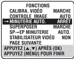 JVC HR-S3600U - Selectionner le mode de réglage de minuterie automatique - 1