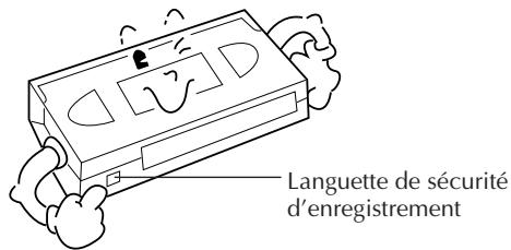 JVC HR-S8500E - Prévention d'effacement accidentel - 1
