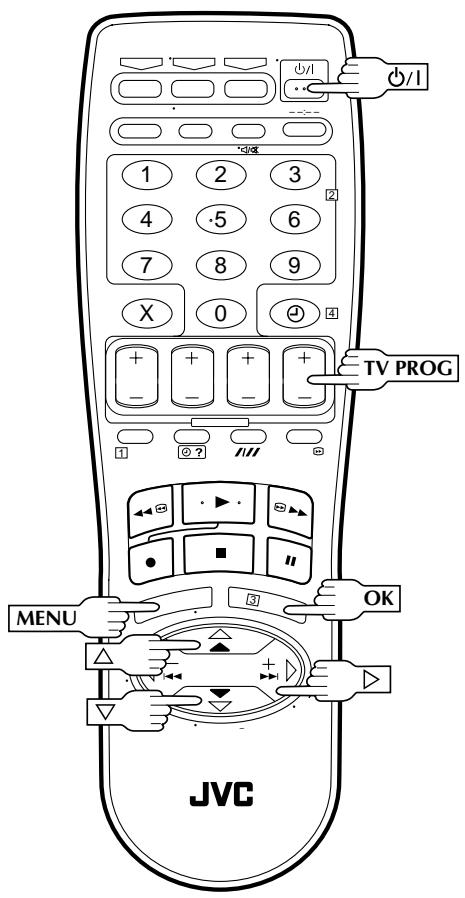 JVC HR-S8500E - Réglage du tuner - 1