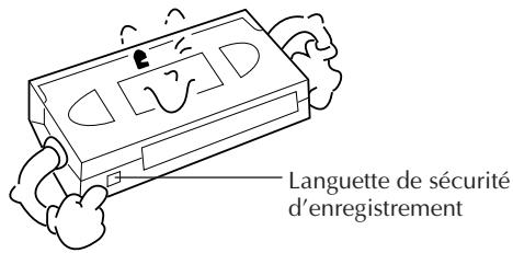 JVC HR-S9500E - Prévention d'effacement accidentel - 1