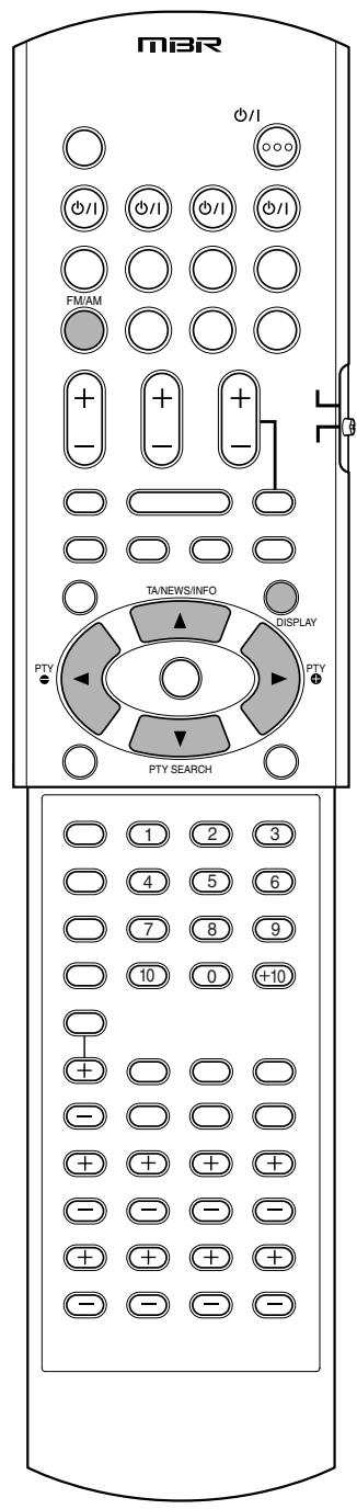 JVC RX-D302BE - Utilisation du système RDS (radio data system) pour la réception des stations FM - 1