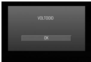 JVC CU-VD3E - Wanneer "VOLTOOID" verschijnt, drukt u op OK om het kopieren te voltooien - 1