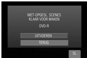 JVC CU-VD3E - Selecteer "UITVOEREN" en druk op OK - 1