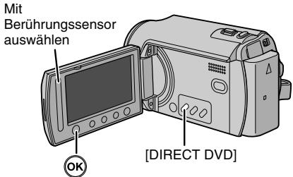 JVC CU-VD3E - Drücken Sie auf die Taste [DIRECT DVD] - 1