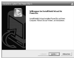 JVC CU-VD3EX - Geben Sie die Benutzerinformationen in die Felder „Benutzername“ und „Firmename“ ein und klichen Sie anschließend auf „Weiter“. - 1