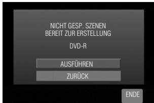 JVC CU-VD3EX - Wahlen Sie „AUSFUHREN“ und betätigten Sie dann OK - 1