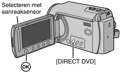 JVC CU-VD3EX - Druk op de [DIRECT DVD] knop - 1