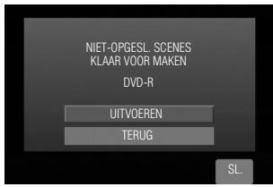 JVC CU-VD3EX - Selecteer "UITVOEREN" en druk op OK - 1