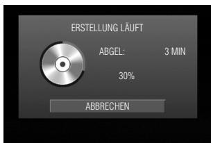 JVC CU-VD3EX - Wenn „BEENDET“ entscheid, betätigten Sie OK, um den Kopiervorgang abzuschreiben - 1