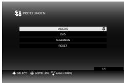 JVC CU-VD40E - Selecteer "VIDEO'S". - 2