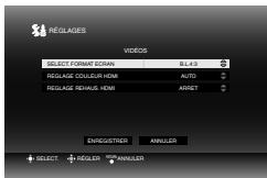 JVC CU-VD40E - Sélectionnez "B.L.4:3". - 2