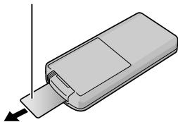 JVC CU-VD50E - Utilisation initiale de la télécommande - 1