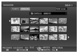 JVC CU-VD50E - Inserire il disco che contiene le immagini copiate ed apparirà il navigatore di riproduzione - 3