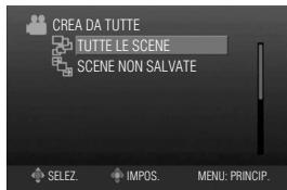 JVC CU-VD50E - Selezionare "TUTTE LE SCENE" - 1