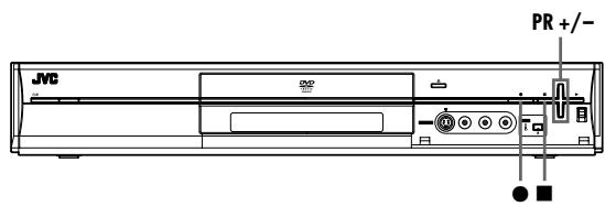 JVC PR +/-