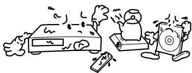 JVC DR-M100SEF - Attention à la condensation - 1