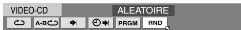 VIDEO-CD ALEATOIRE A-B PRGM RND