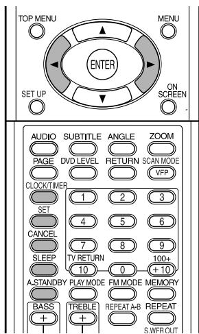 JVC EX-D1E - Einstellung der verschiedenen Timer - 1