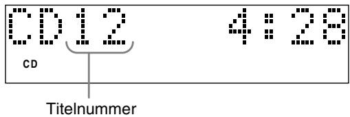 JVC EX-D1E - Displayfenster während der Disk-Wiedergabe - 4