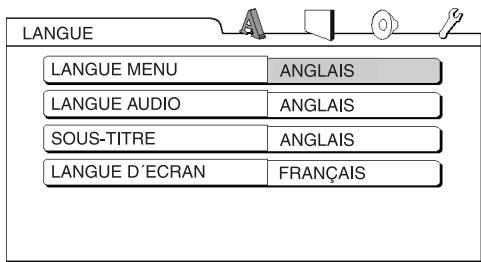 JVC EX-D1E - Appuyez sur SET UP pendant que le disque est à l'arrêt ou qu'aucun disque n'est en place ("NO DISC" est affché). - 1
