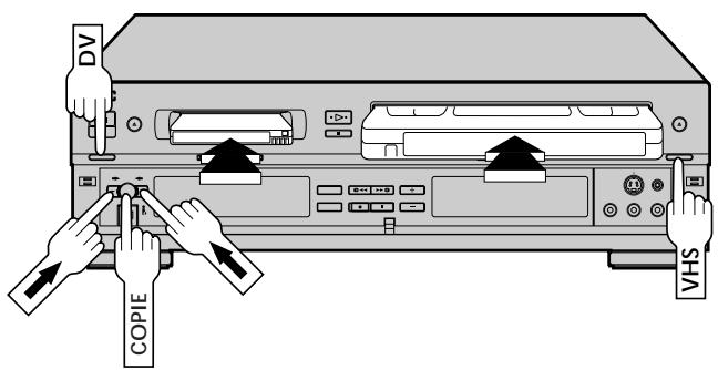 JVC HR-DVS1MS - Copie decassettes - 1