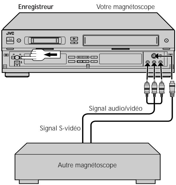 JVC HR-DVS1MS - Montage par insertion - 1
