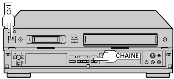 JVC HR-DVS1MS - Réglage dutuner - 1