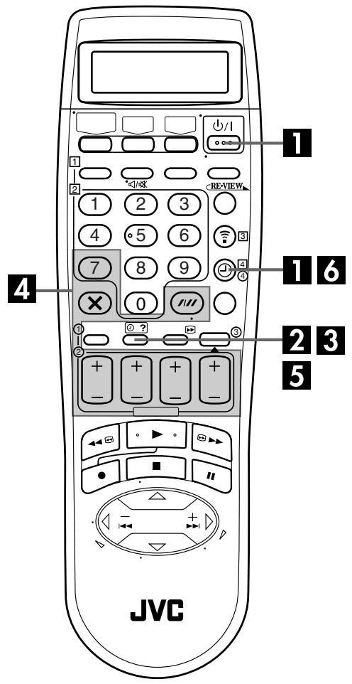 JVC HR-DVS3MS - Remarques: - 1