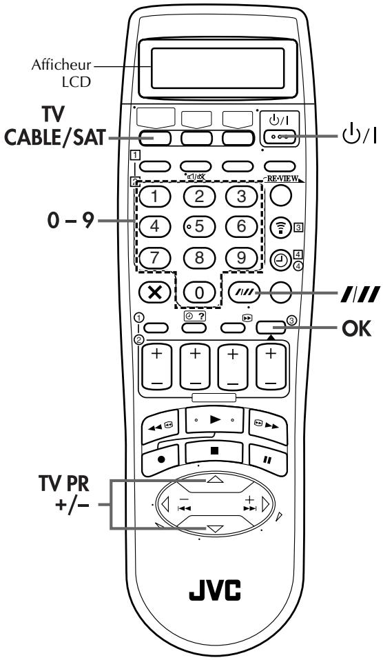 JVC HR-DVS3MS - Avant d'effectuer les étapes suivantes: - 1