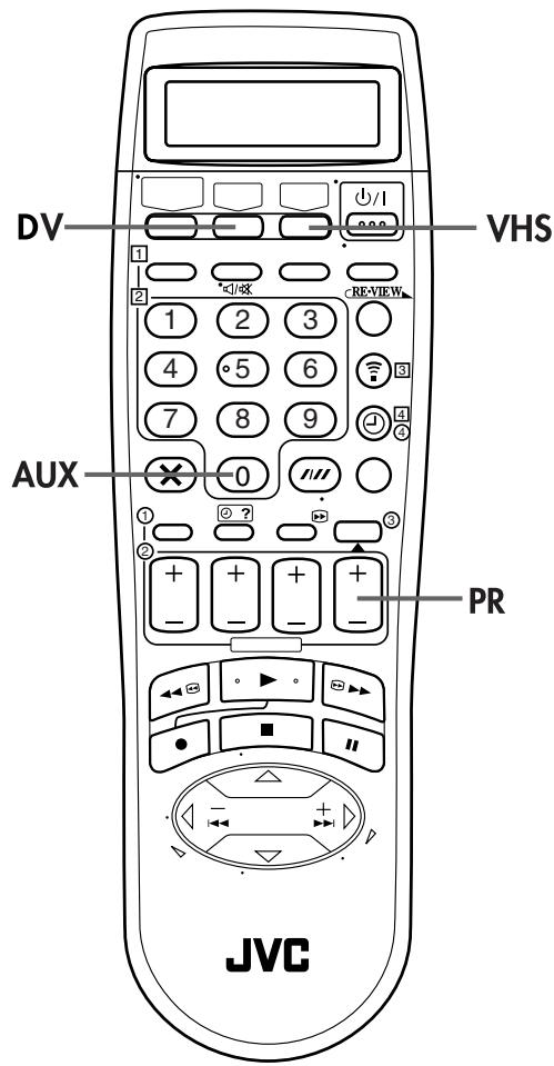 JVC HR-DVS3MS - Sur le connecteur entree/sortie DV - 1