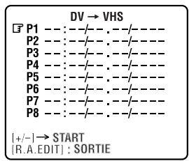 JVC HR-DVS3MS - Sélectionner le programme. - 1