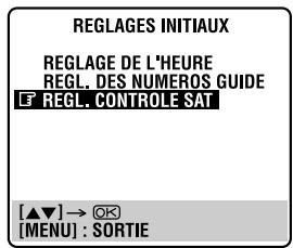 JVC HR-J780MS - Acceder à l'écran de "REGL. controlle SAT - 1