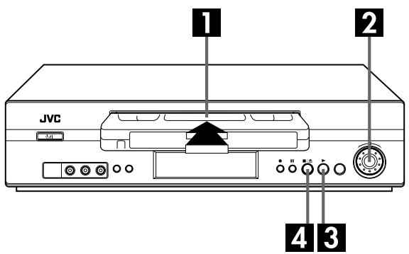 JVC HR-J780MS - Lecture simple - 1