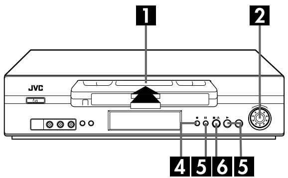 JVC HR-J780MS - Enregistrement simple - 1