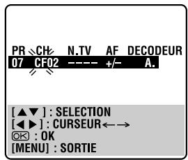 JVC HR-J780MS - Sélectionner la gamme. - 1