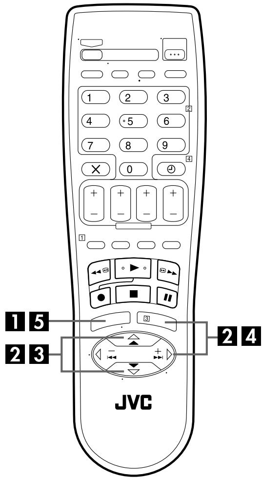 JVC HR-S6955MS - Réglage de mode - 1