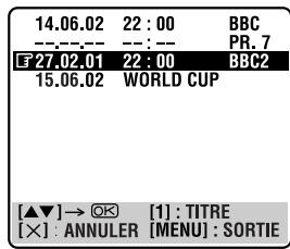 JVC HR-S6955MS - Annuler les informations cassette. - 1