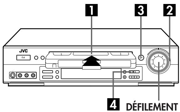 JVC HR-S7700MS - Lecture simple - 1