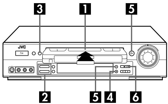 JVC HR-S7700MS - Enregistrement simple - 1