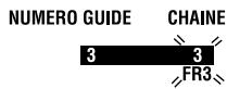 JVC HR-S7700MS - Numeros guides - 1