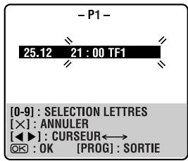 JVC HR-S7955MS - Accéder à l'écran d'édition de titre. - 1