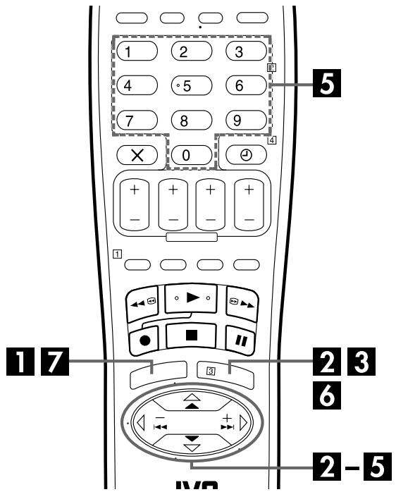 JVC HR-S7955MS - Appuyer sur MENU. - 1